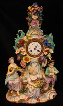 Meissen Clock
