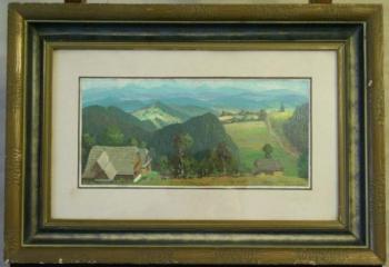 Landscape -  Hajdùèek, Adolf 1911-1971  - 1957