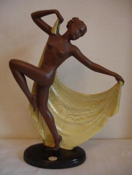 Ceramic Figurine - Nude - Goldscheider, Wien - 1940