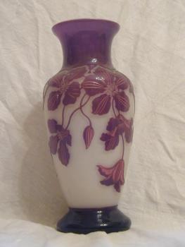 Vase - hollow glass - 1920