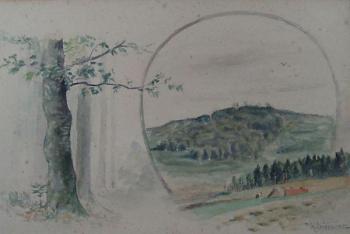 Landscape - Karl Liebscher (1851-1906) - 1900