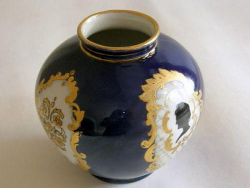 Cobalt vase - Bøezová