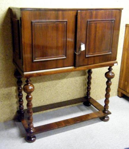 Cabinet - solid wood, walnut veneer - 1860
