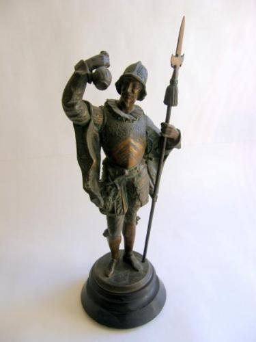 Sculpture - patinated bronze - 1890