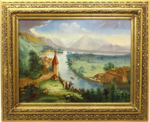 Romantic Landscape - 1854