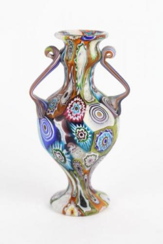 Glass Vase - Murano millefior - 1930