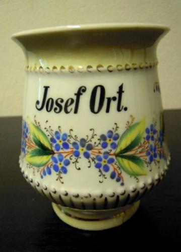 Porcelain Mug - painted porcelain - 1920