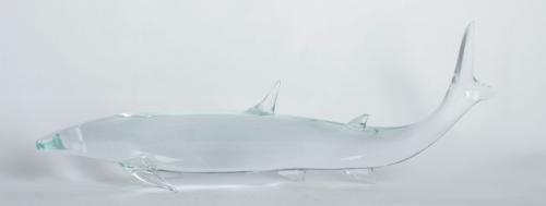 Glass Figurine - crystal, clear glass - Klinger Miloslav (1922-1999) - 1971