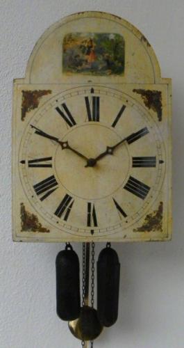 Wall Timepiece - wood - 1870