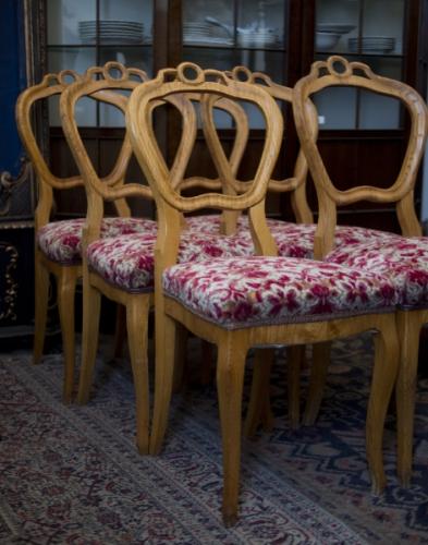 Six Chairs - solid wood - 1750