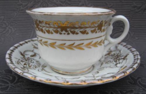 Cup and Saucer - 1880