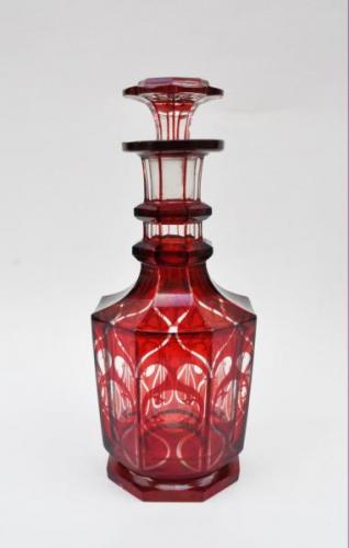 Carafe - glass - 1880