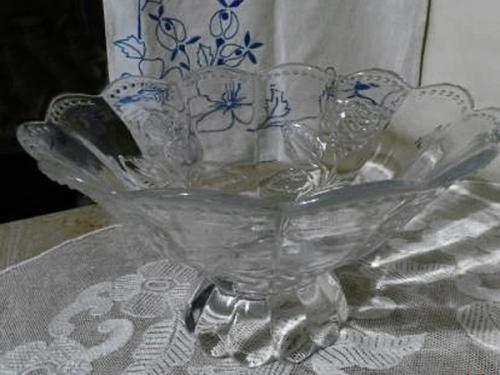 Glass Bowl - clear glass - 1960