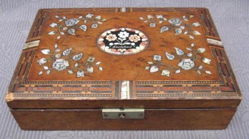 Jewelry Box Decorated - 1880