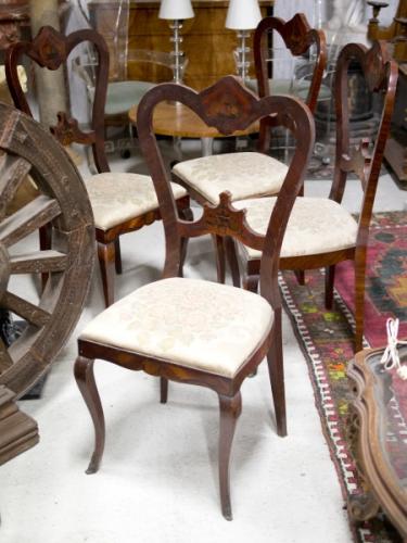 Four Chairs - wood - 1920