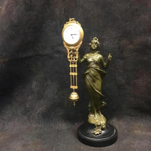Figural Mantel Timepiece - Junghans - 1910