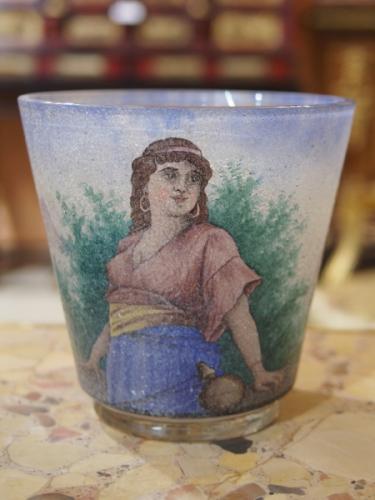Vase - glass - Bruno Riedel - 1920