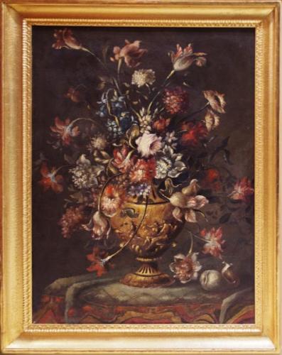 Still life with flowers, France, 1850