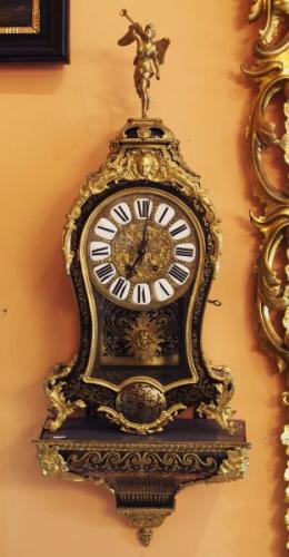 Boulle Clock - bronze, wood - 1850
