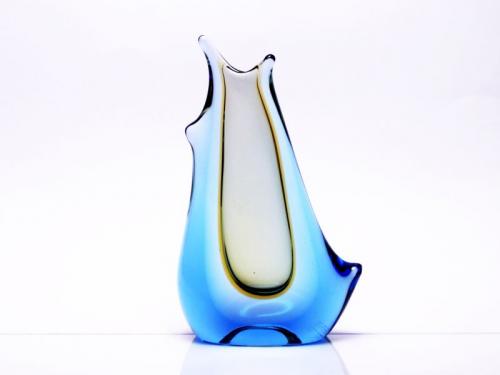 Vase - layered glass, metallurgical glass - Frantiek Zemek (1913-1960) - 1957