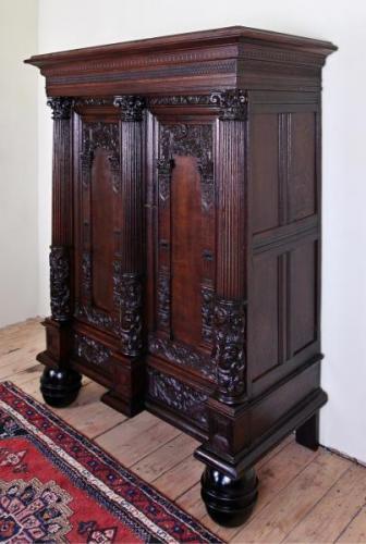 Wardrobe - solid wood - 1670