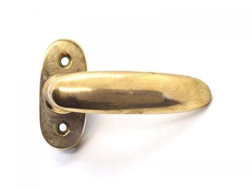 Window handle, brass