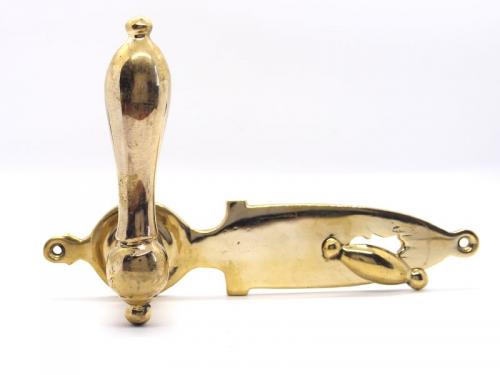 Door handle, brass