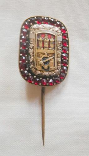 Badge - gilded metal - 1920