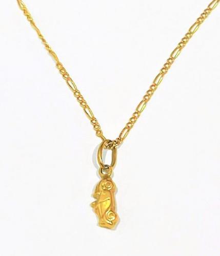 Gold Necklace - yellow gold - 1995