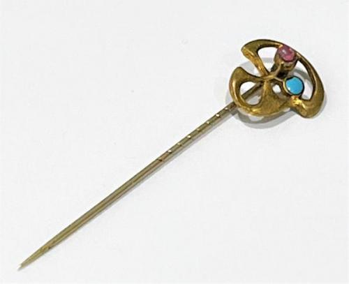 Tie Pin - metal - 1920