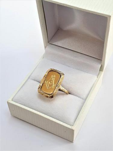 Men's Gold Ring - yellow gold - 1930