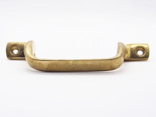 Yellow brass handle