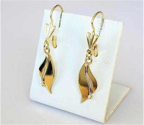 Gold Earrings - gold - 1960