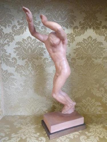 Nude Figure - patinated ceramics - Jan tursa - 1920