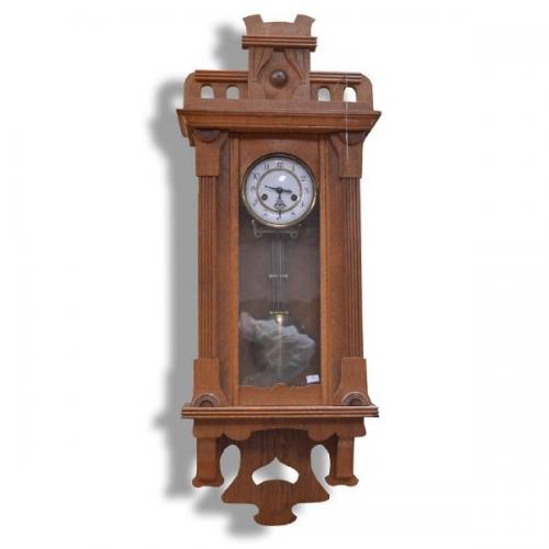 Grandfather Clock - solid oak - 1930