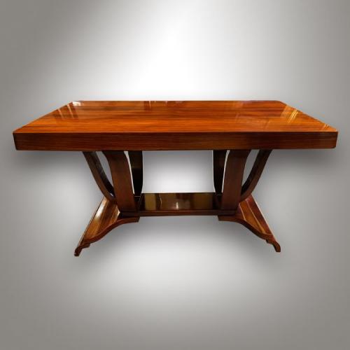 Dining Table - mahogany, French polish - 1930