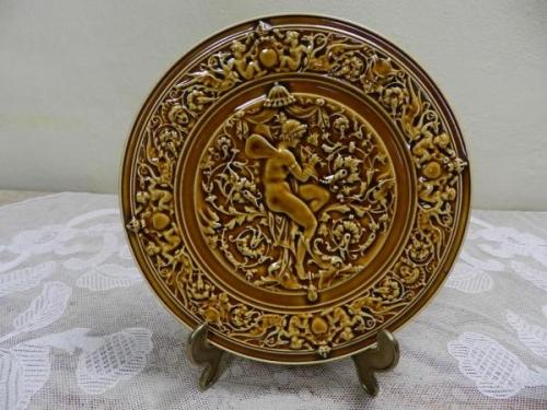 Ceramic Plate - ceramics, majolica - 1850