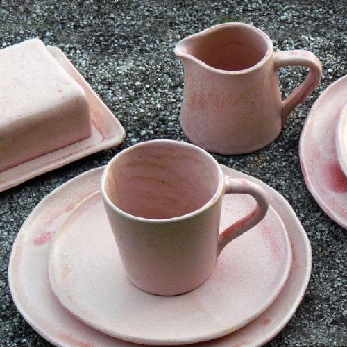 Breakfast set, pink, Monika Wyrwol