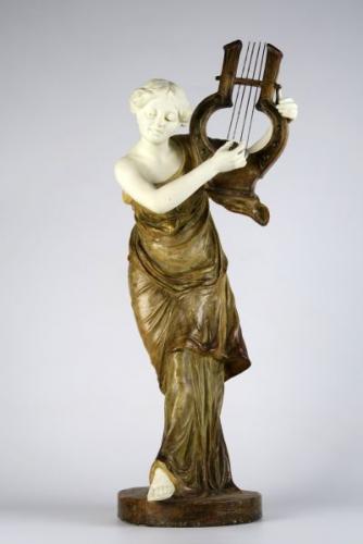 Music, Goldscheider Vienna, Lefond 1905, model 3286
