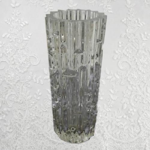 Vase - glass, clear glass - Frantiek Vzner - 1970