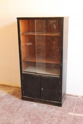 Bookcase - oak veneer, veneered plywood - 1930