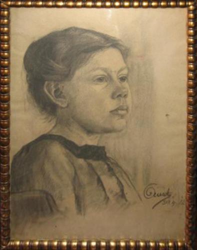 Portrait of Lady - 1912